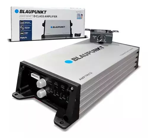 Blaupunkt AMP1901D 2000W Monoblock Amplifier for Car Audio Systems