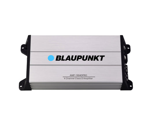 Blaupunkt AMP1901D 1800W 4-Channel Amplifier for Car Audio Systems