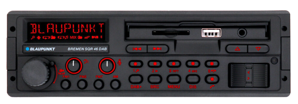 BLAUPUNKT Bremen SQR 46 DAB Retro Car Stereo 80s Classic Bluetooth USB SD AUX