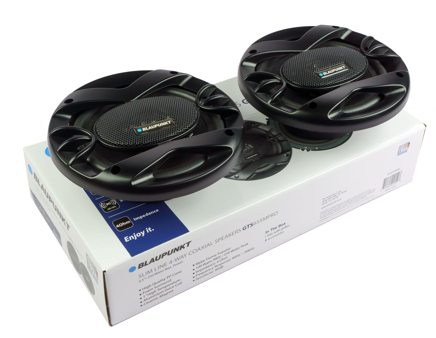 Blaupunkt GTS655MPRO 6.5" Car Speakers