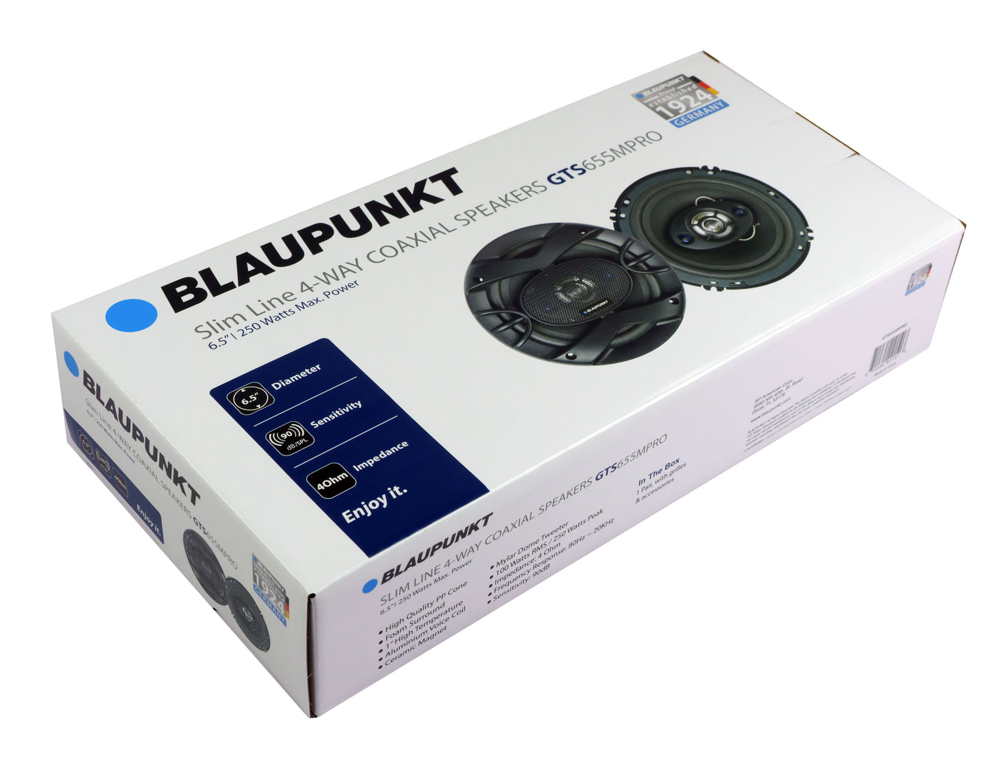 Blaupunkt GTS655MPRO 6.5" Car Speakers