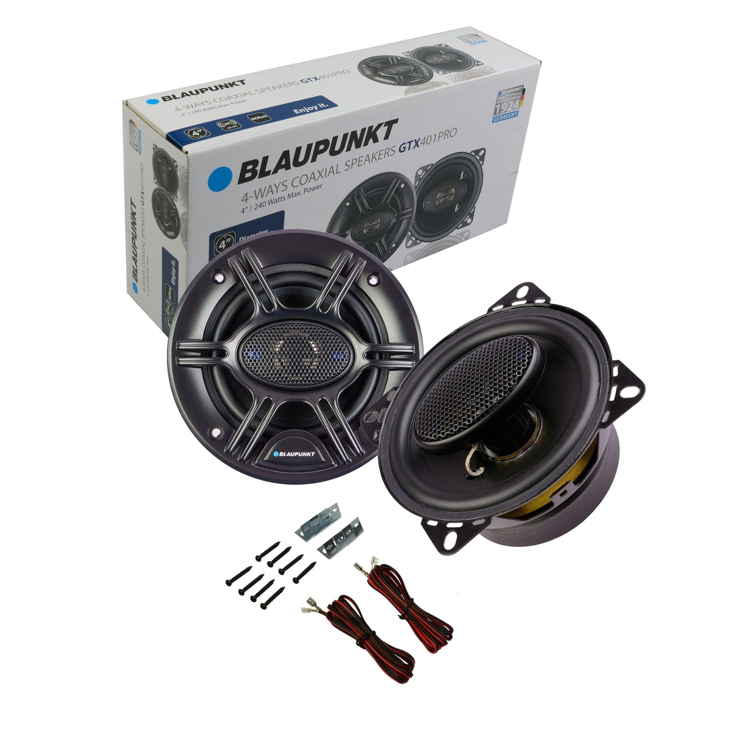 Blaupunkt GTX401PRO 4-Way 4 inch Car Speaker