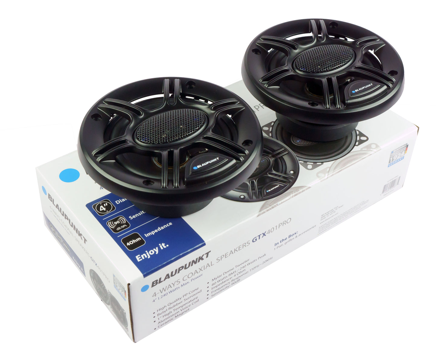 Blaupunkt GTX401PRO 4-Way 4 inch Car Speaker