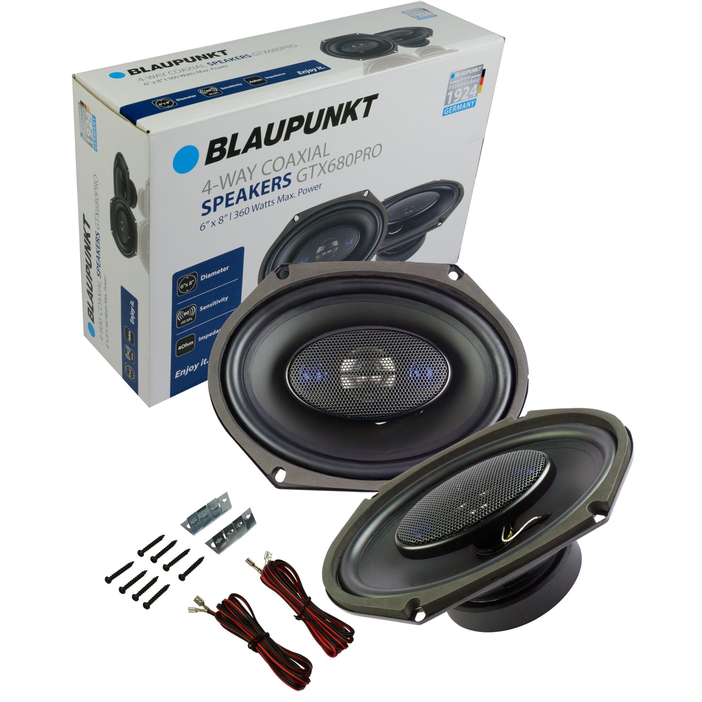 Blaupunkt GTX680PRO 6 x 8 inch Car Speakers