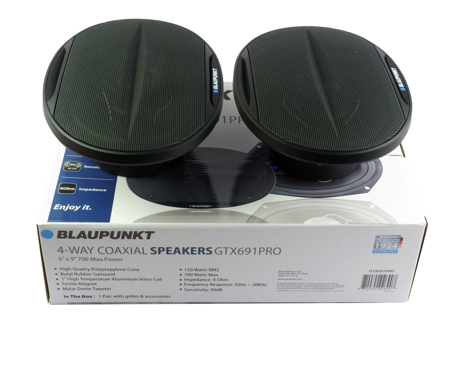 Blaupunkt GTX691PRO 6 x 9" Car Speakers
