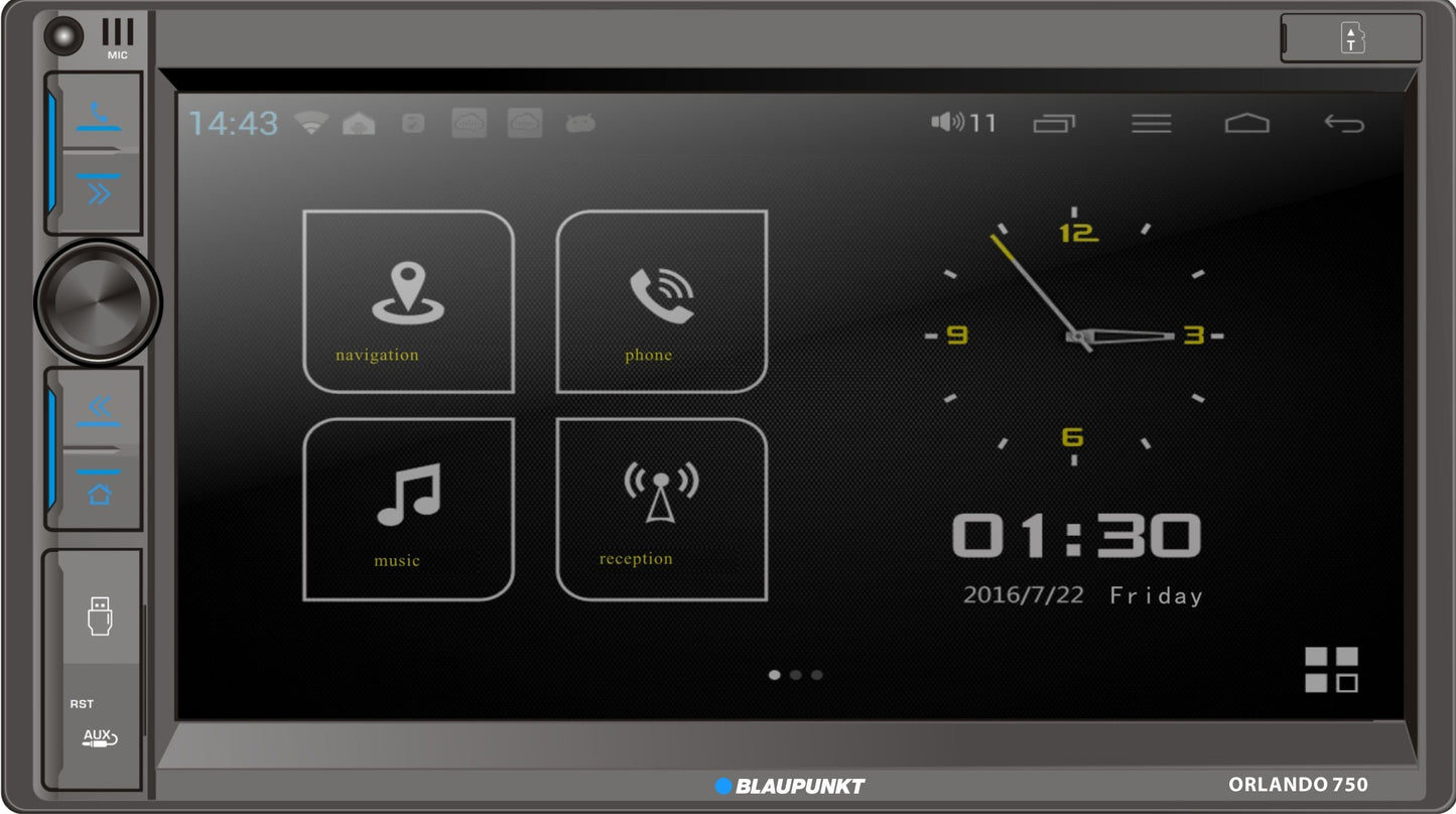 Blaupunkt Orlando 750 6 Car Stereo with Wireless Android Auto & Apple CarPlay