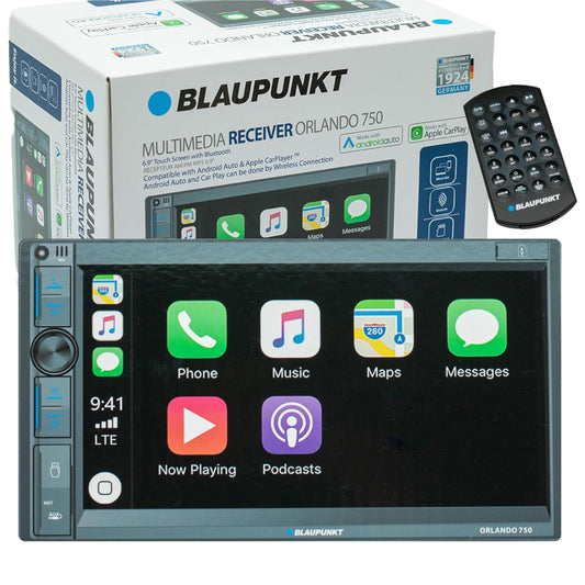 Blaupunkt Orlando 750 6 Car Stereo with Wireless Android Auto & Apple CarPlay