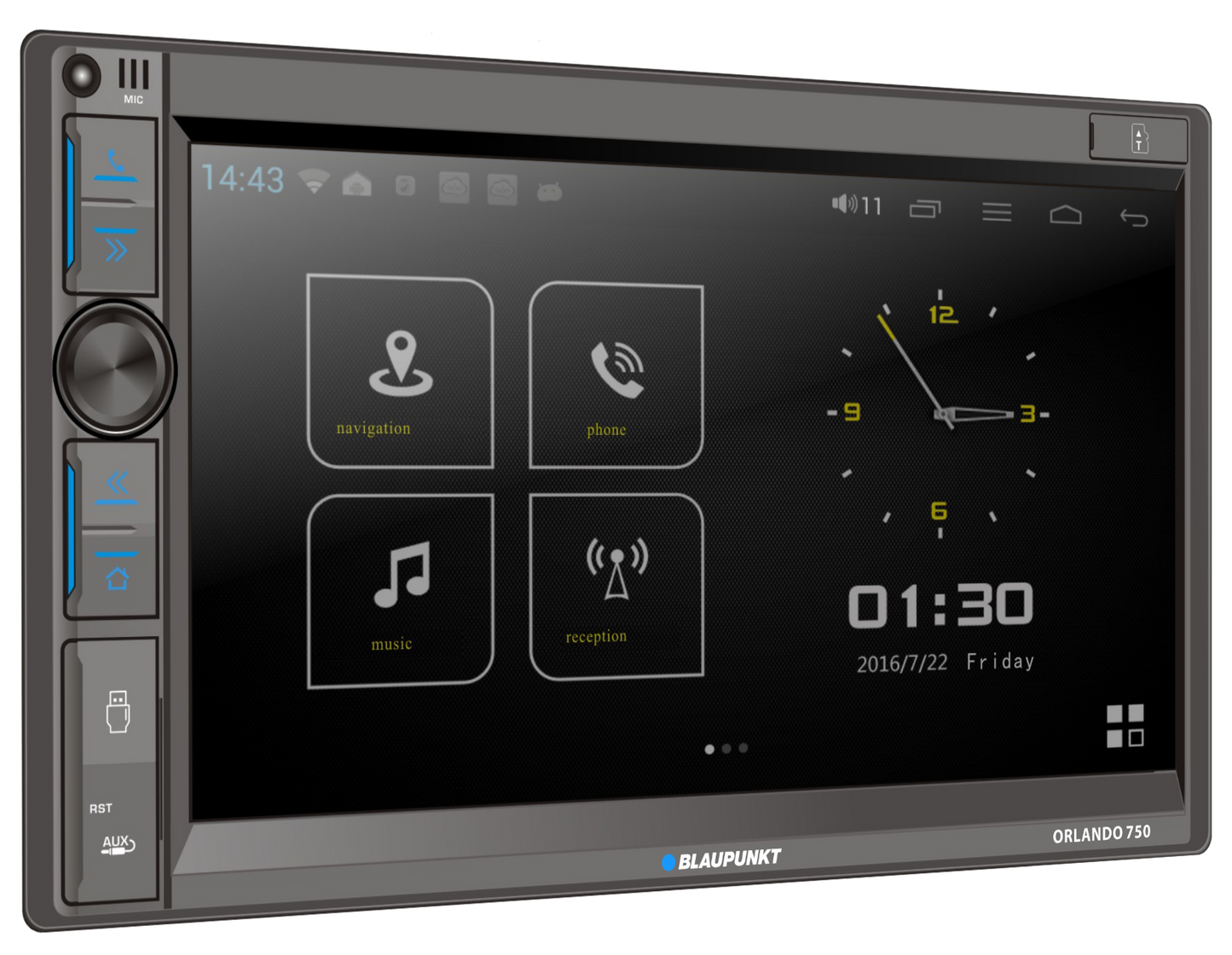 Blaupunkt Orlando 750 6 Car Stereo with Wireless Android Auto & Apple CarPlay