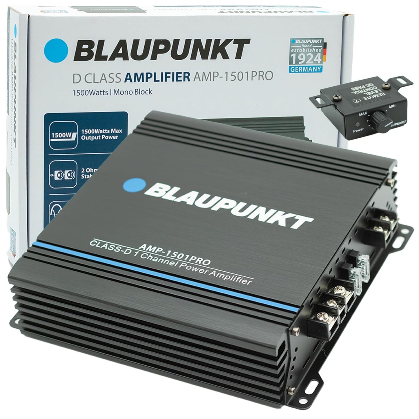 Blaupunkt AMP-1501PRO 1500W Monoblock Amplifier