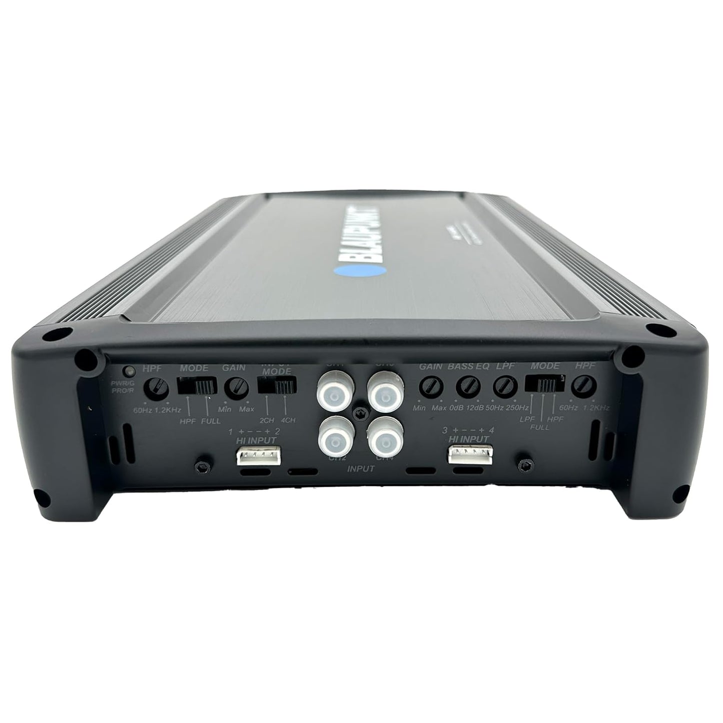 Blaupunkt AMP-1604PRO Car Audio 4/3/2-Channel Full Range 2 Ohm Stable Amp Amplifier 1600 Watts Max | Slim and Compact