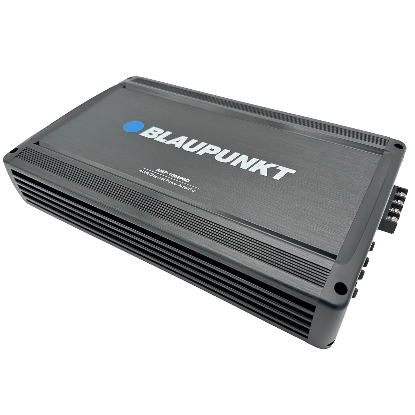 Blaupunkt AMP-1604PRO Car Audio 4/3/2-Channel Full Range 2 Ohm Stable Amp Amplifier 1600 Watts Max | Slim and Compact