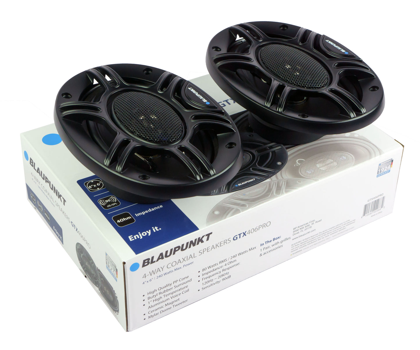 Blaupunkt GTX406PRO 4x6" Car Speaker