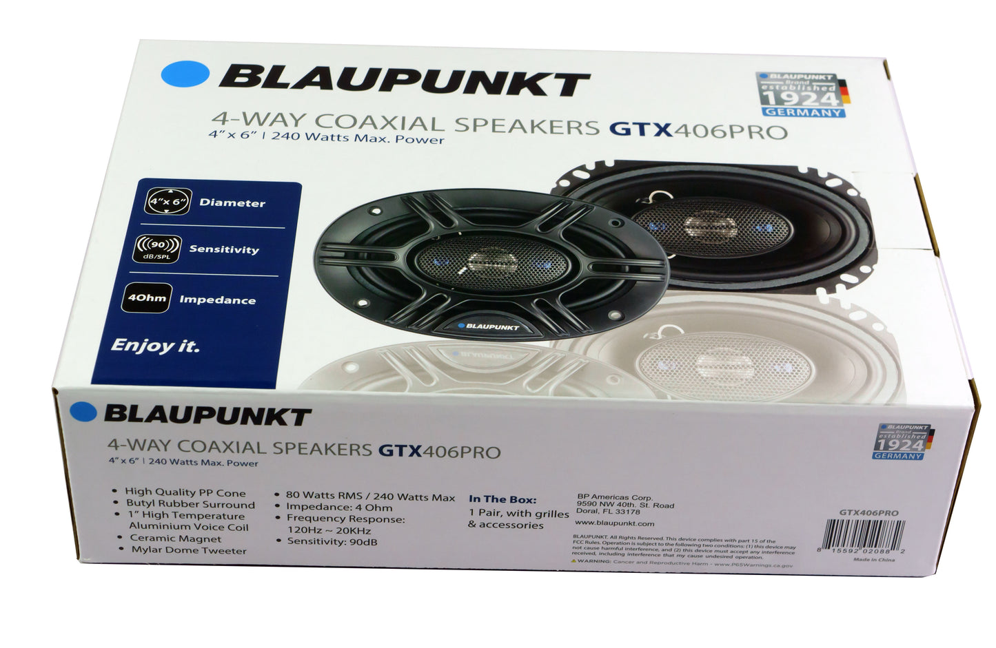 Blaupunkt GTX406PRO 4x6" Car Speaker