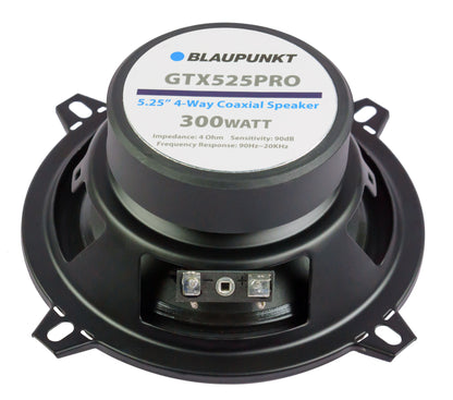 Blaupunkt GTX525PRO 5.25" 4-Way Car Speakers