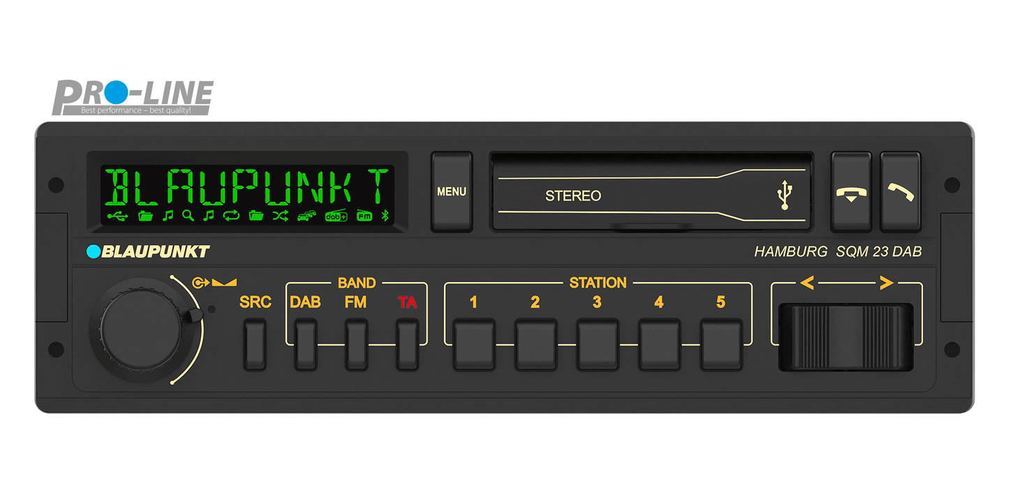 Blaupunkt Hamburg SQM23 DAB Retro Car Stereo
