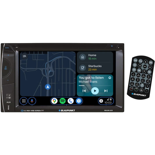 6 inch Car Stereo with Apple CarPlay and Android Auto