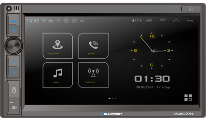 Blaupunkt Orlando 750 6 Car Stereo with Wireless Android Auto & Apple CarPlay