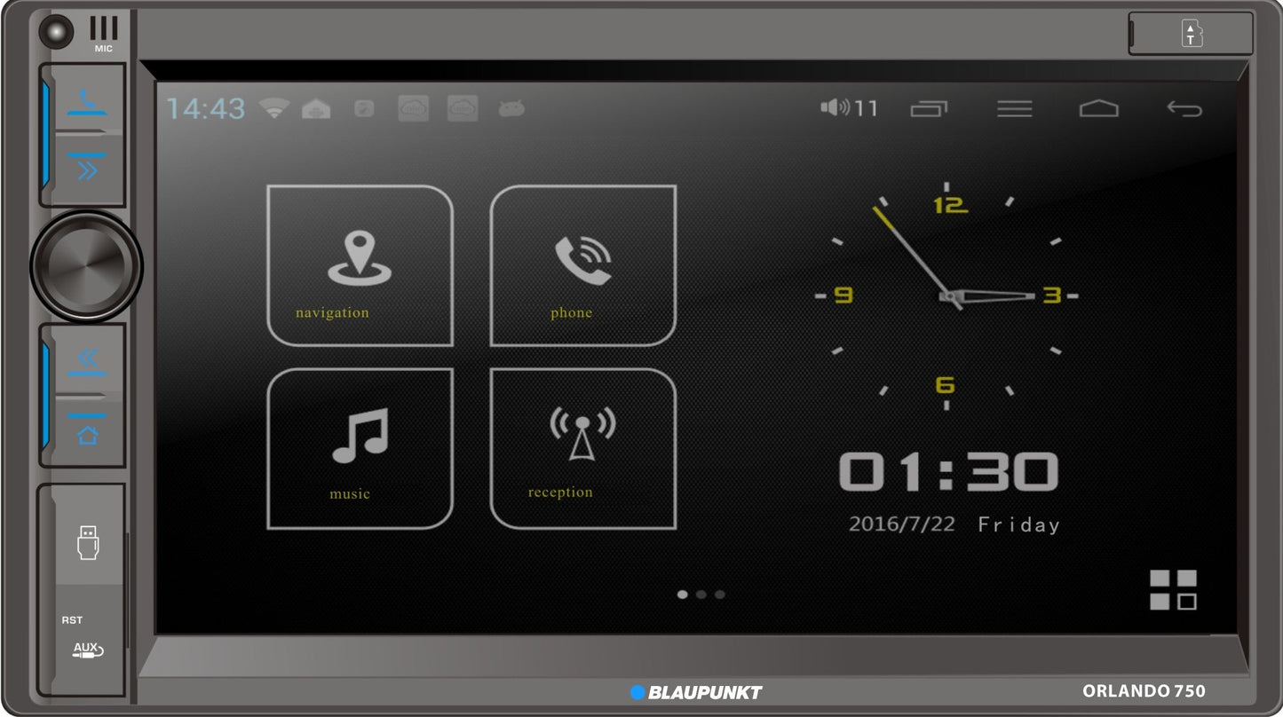 Blaupunkt Orlando 750 6 Car Stereo with Wireless Android Auto & Apple CarPlay